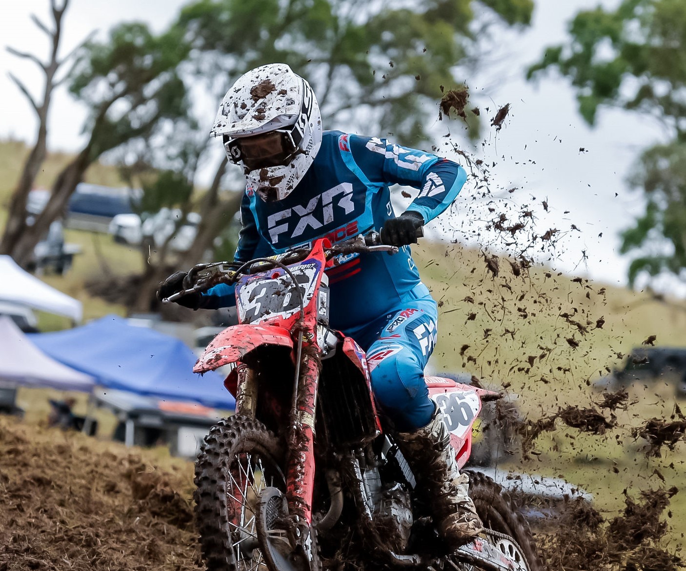 Motocross training at Goulburn track